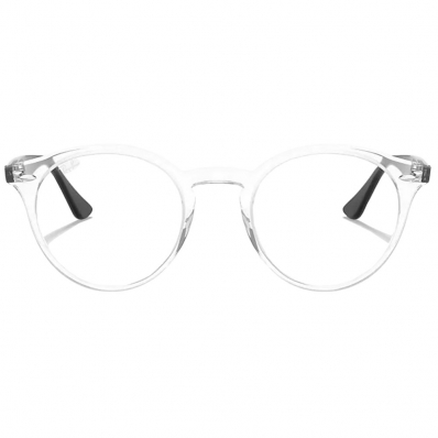 Ray ban clear round 2024 glasses